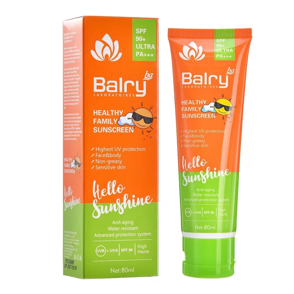 Balry High-Protection Face Sunscreen SPF 90+ 80ml