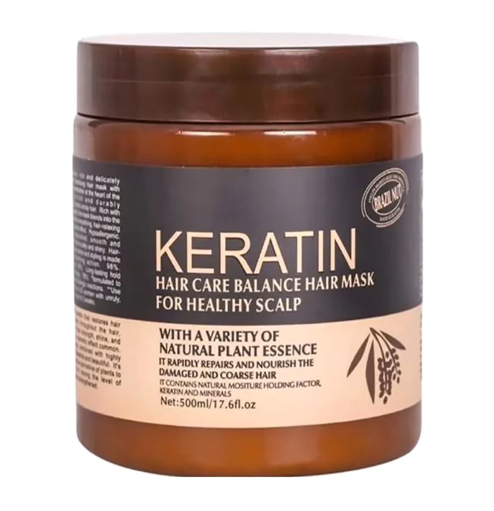 Brazil Nut Keratin Hair Care Balance Hair Mask 500ml