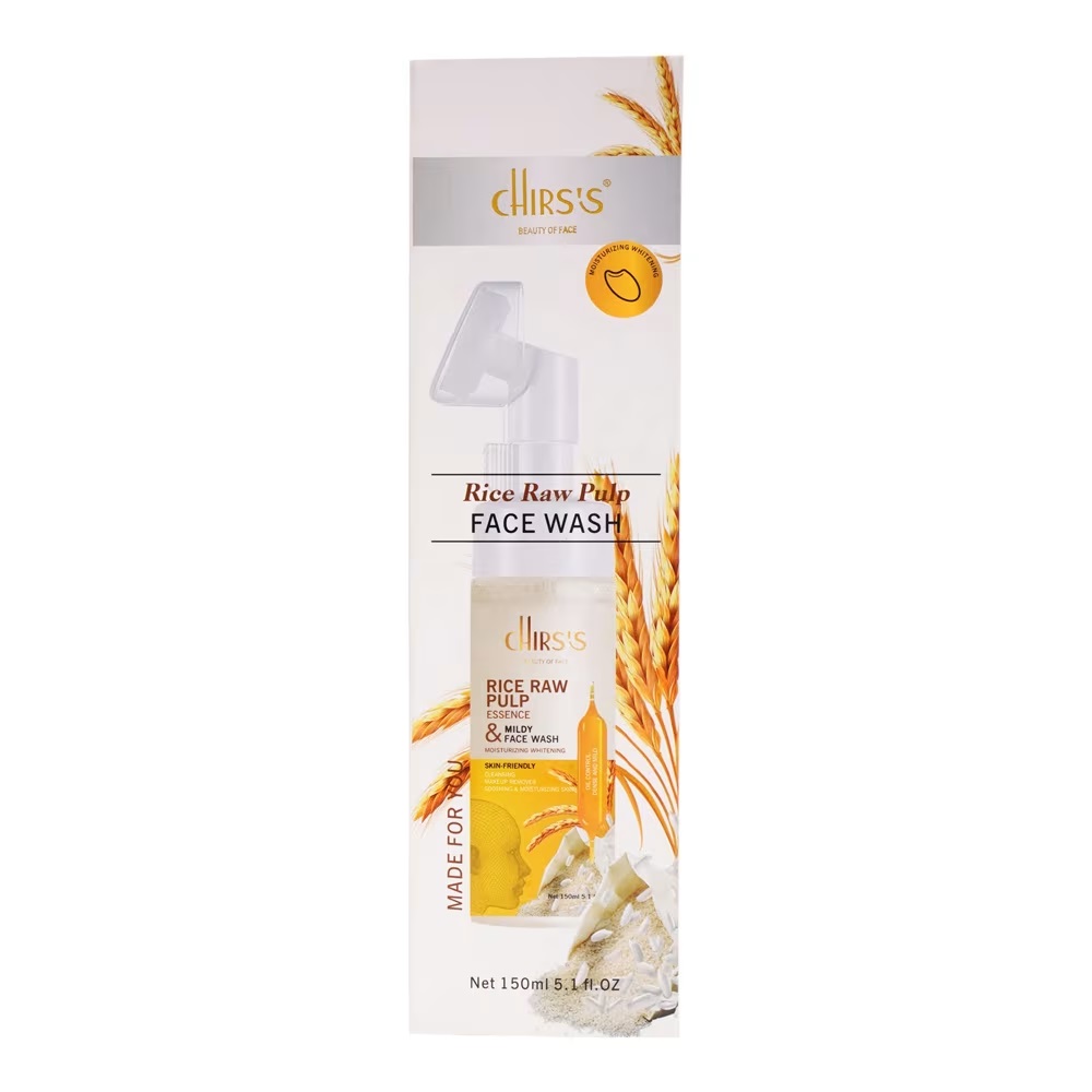 Chirs’s Rice Raw Pulp Essence Face Wash 150ml