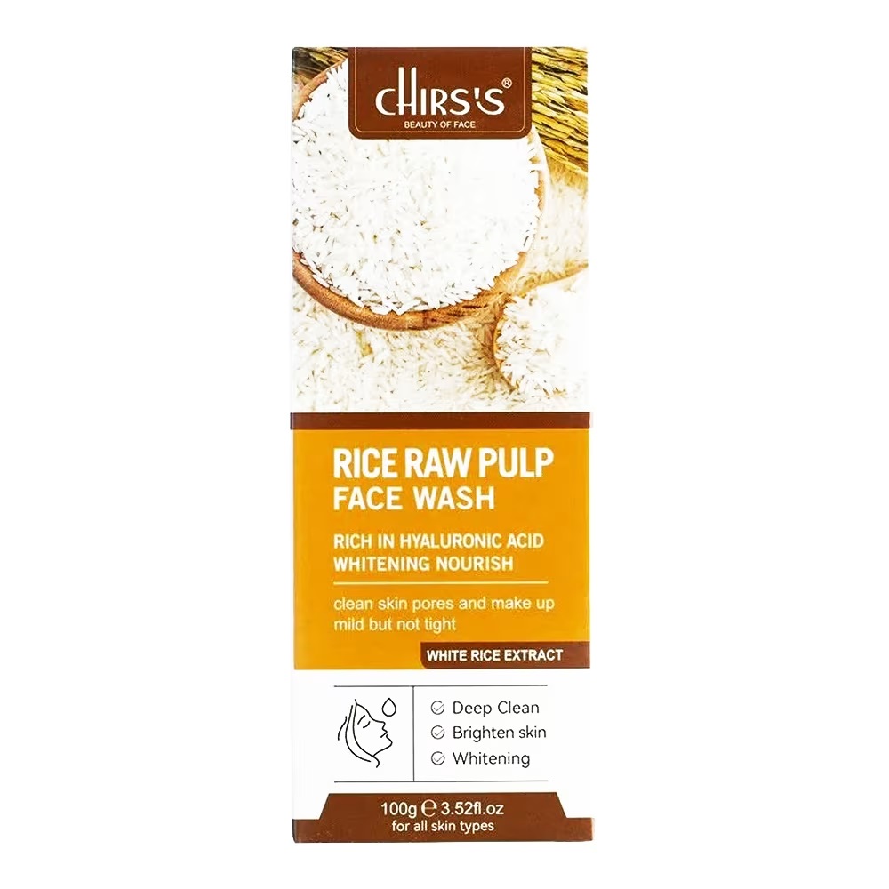 Chirs’s Rice Raw Pulp Face Wash 100g