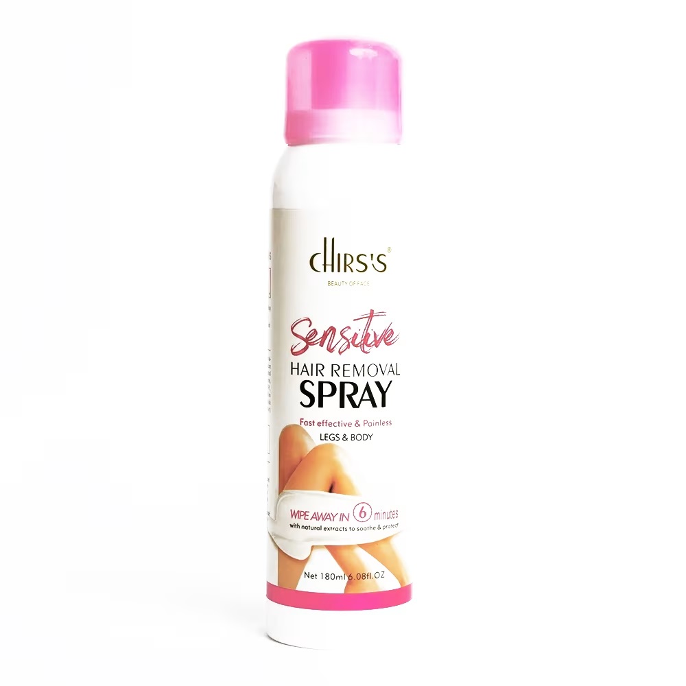 Chirs’s Sensitive Hair Removal Spray – Fast, Effective & Painless (180ml)