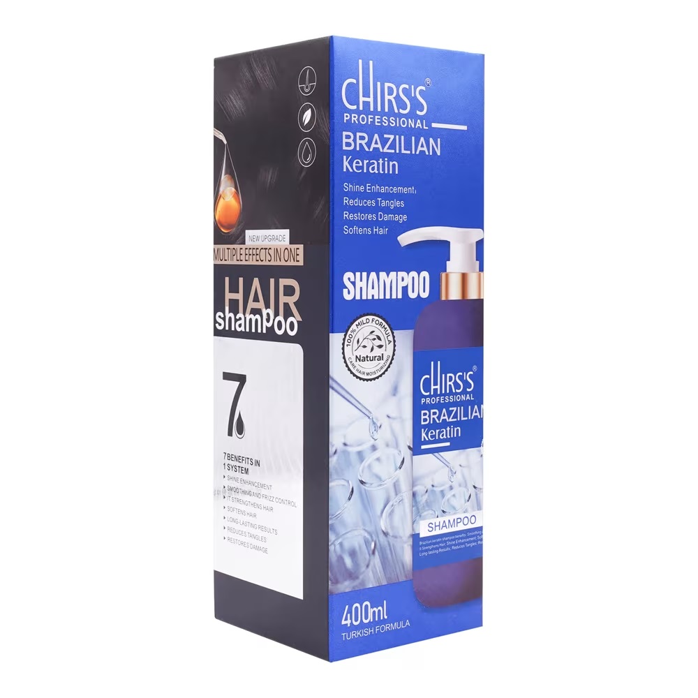 Chirs’s Professional Brazilian Keratin Shampoo – 400ml
