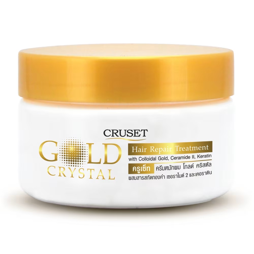 Cruset Gold Crystal Hair Repair Treatment – 250ml
