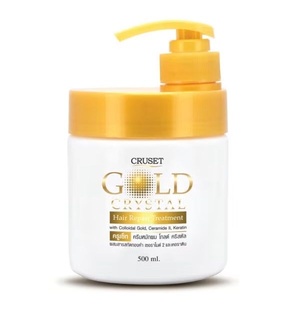 Cruset Gold Crystal Hair Repair Treatment 500ml