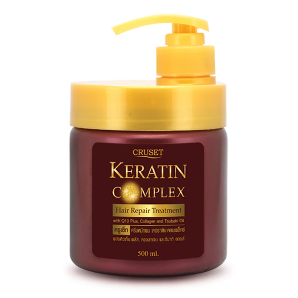 Cruset Keratin Complex Hair Repair Treatment – 500ml