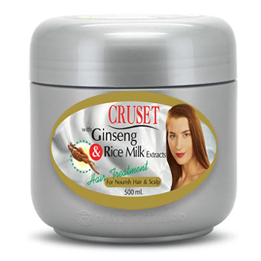 Cruset Hair Treatment with Ginseng & Rice Milk Extracts 500ml
