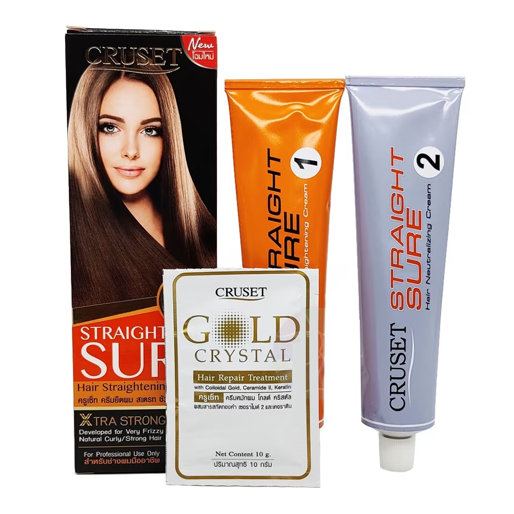 Cruset Straight Sure Hair Straightening Cream – 110ml