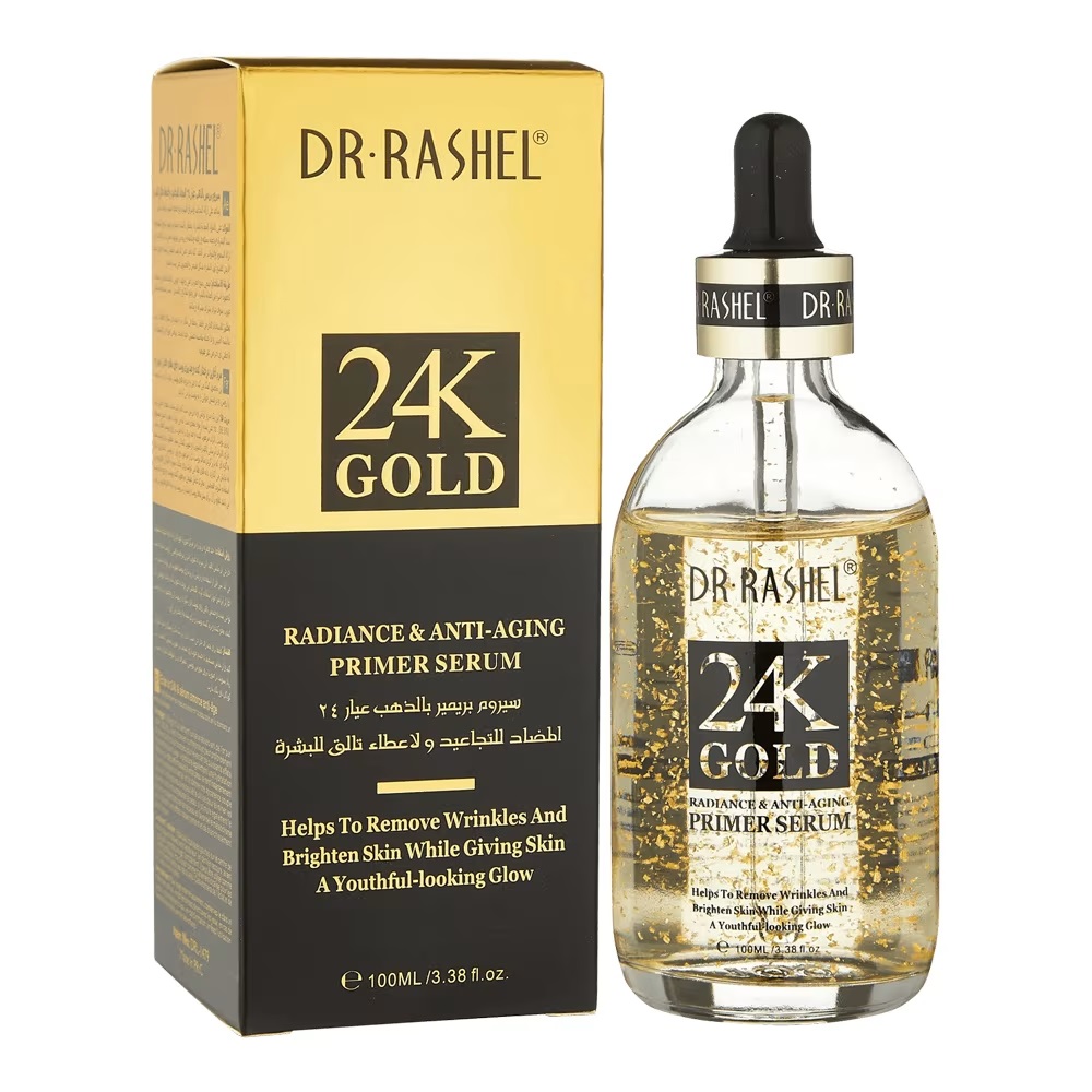 Dr. Rashel 24K Gold Radiance & Anti-Aging Primer Serum – 100ml