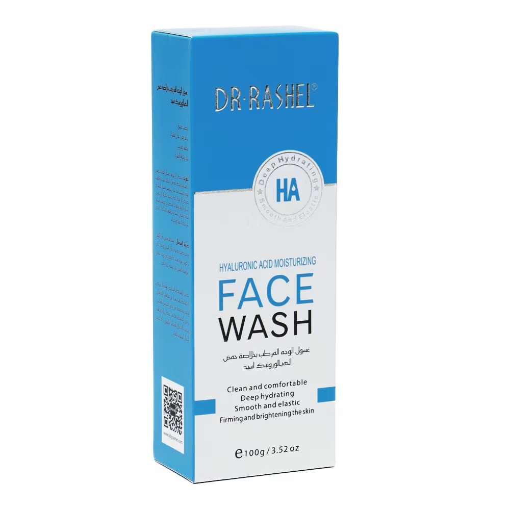 Dr. Rashel Hyaluronic Acid Moisturizing & Smooth Face Wash – 100g