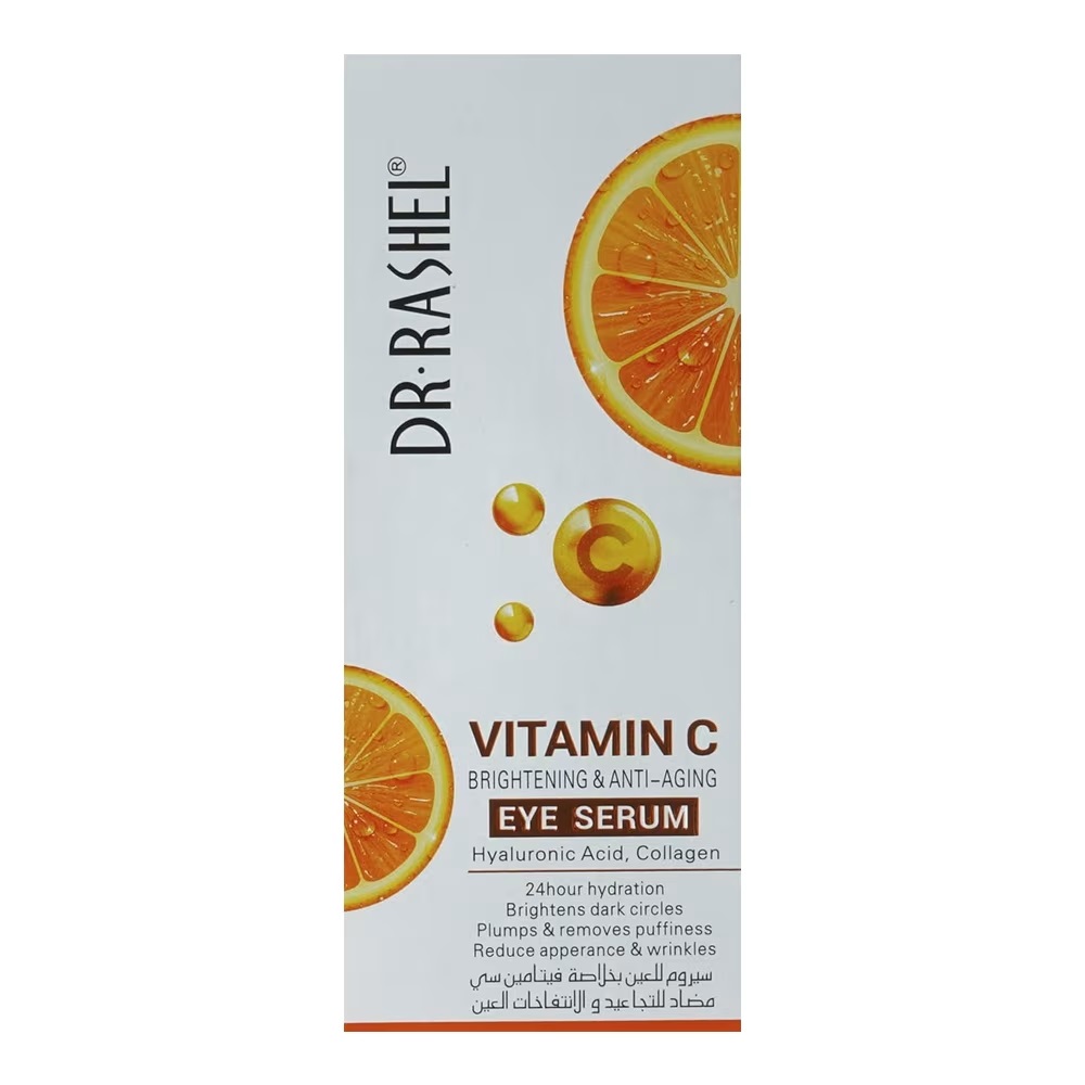 Dr. Rashel Vitamin C Brightening & Anti-Aging Eye Serum – 30ml